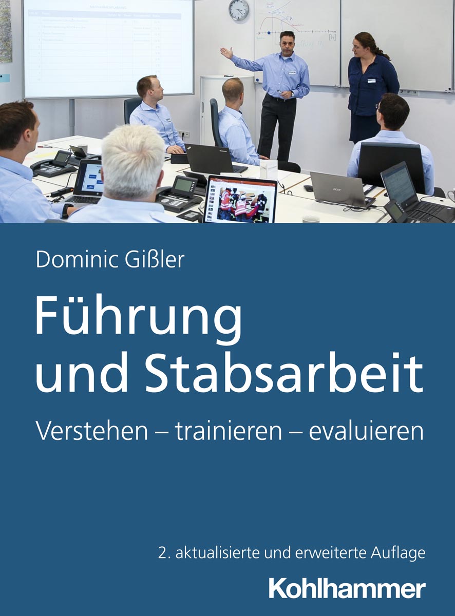 Buchcover "Führung und Stabsarbeit trainieren" (2., aktualisierte Auflage)
