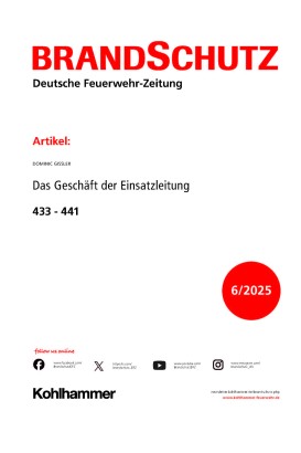 Brandschutz – Das Geschäft der Einsatzleitung